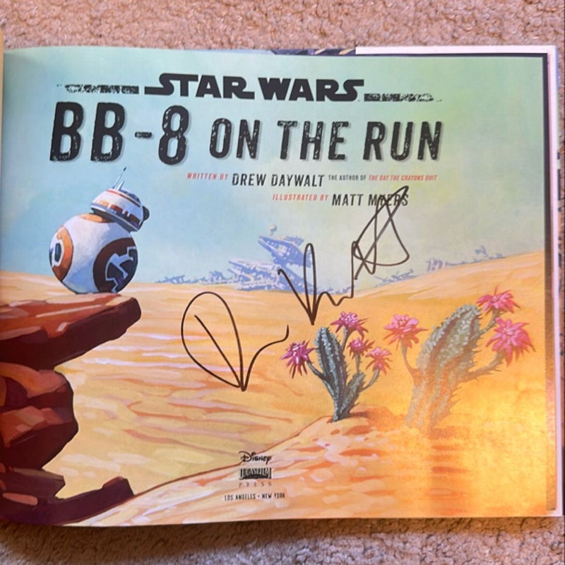 Star Wars BB-8 on the Run - Signed Copy 