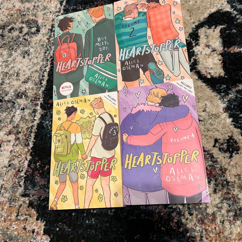 Heartstopper #1-4 Box Set