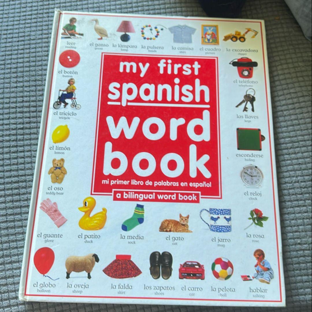 My First Spanish Word Book / Mi Primer Libro de Palabras Enespañol