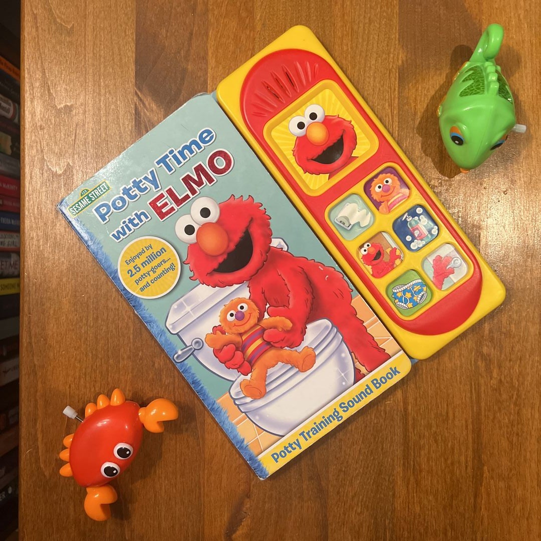 Sesame Street Potty Time Play N/R by PI Kids, Hardcover