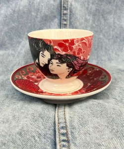 Hades and Persephone Tea Cup and Saucer (Illumicrate)