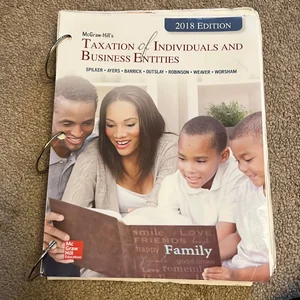 Loose Leaf for Mcgraw-Hill's Taxation of Individuals and Business Entities 2018 Edition