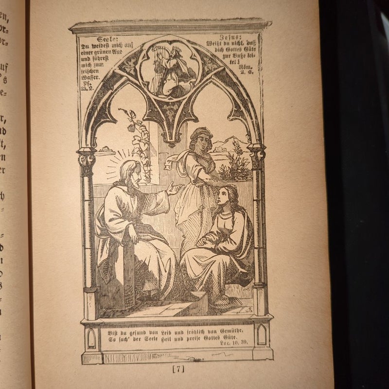 Antique Christian Book STARK'S DAILY HAND-BOOK by John Frederick Stark 1879