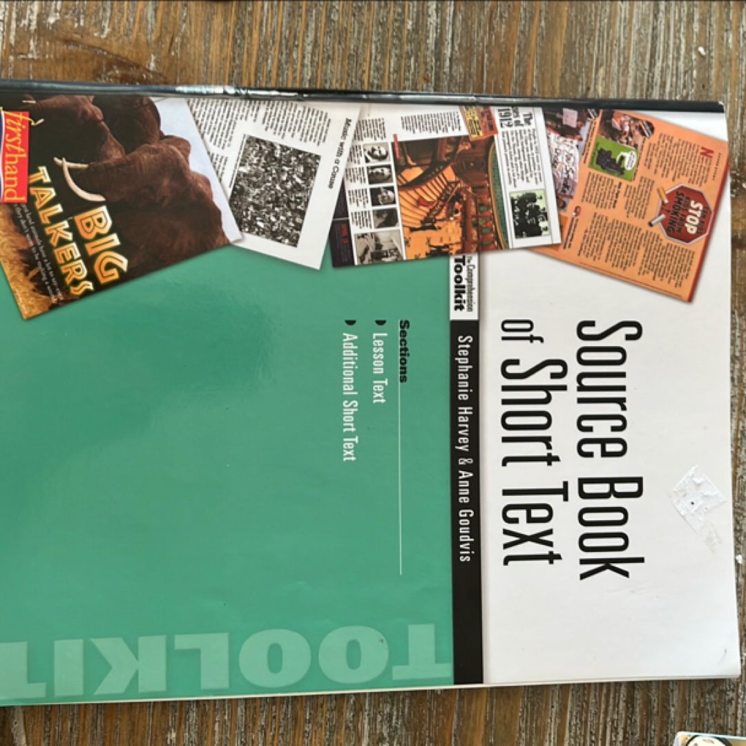 The Comprehension Toolkit