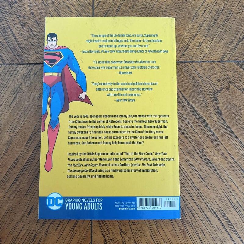 Superman Smashes the Klan