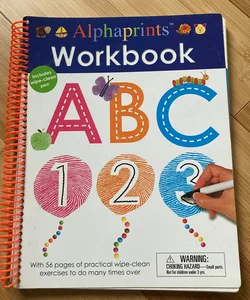 Alphaprints: Wipe Clean Workbook ABC