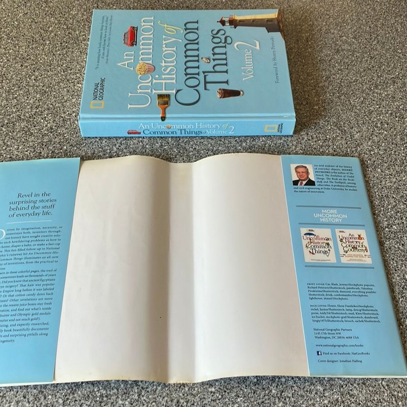 Uncommon History of Common Things 2 by National Geographic, Henry Petroski