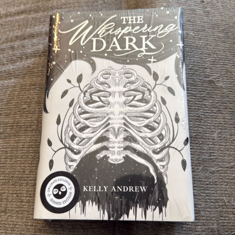 The whispering dark signed owlcrate unopened 