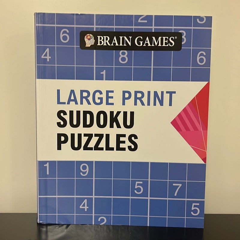 Large Print Sudoku Puzzles 
