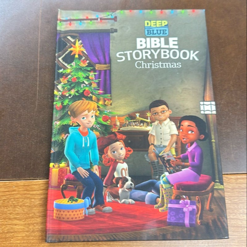 Deep Blue Bible Storybook Christmas
