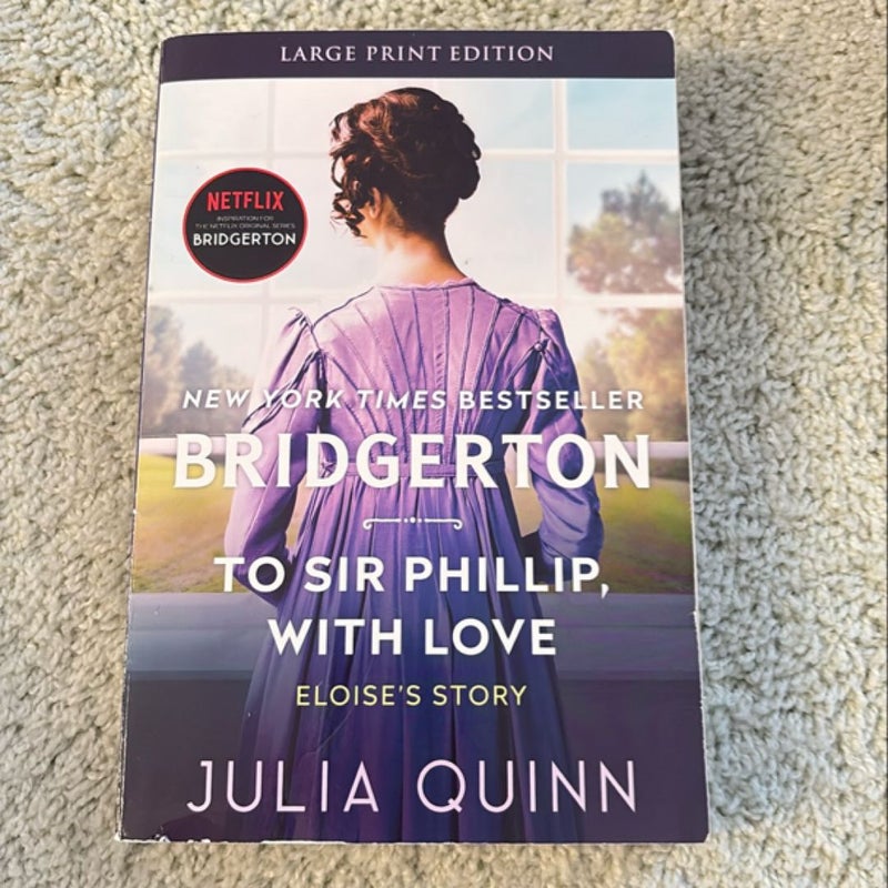 To Sir Phillip, with Love