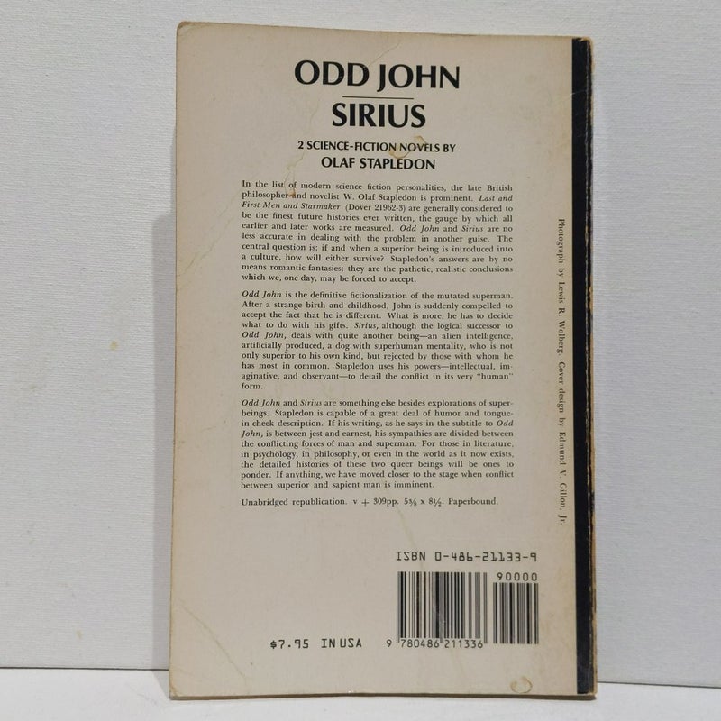 Odd John and Sirius