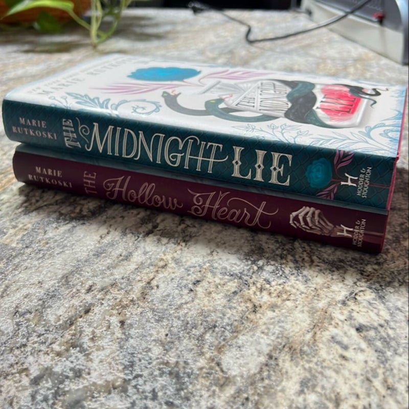 The Midnight Lie & The Hollow Heart - Signed Illumicrate 