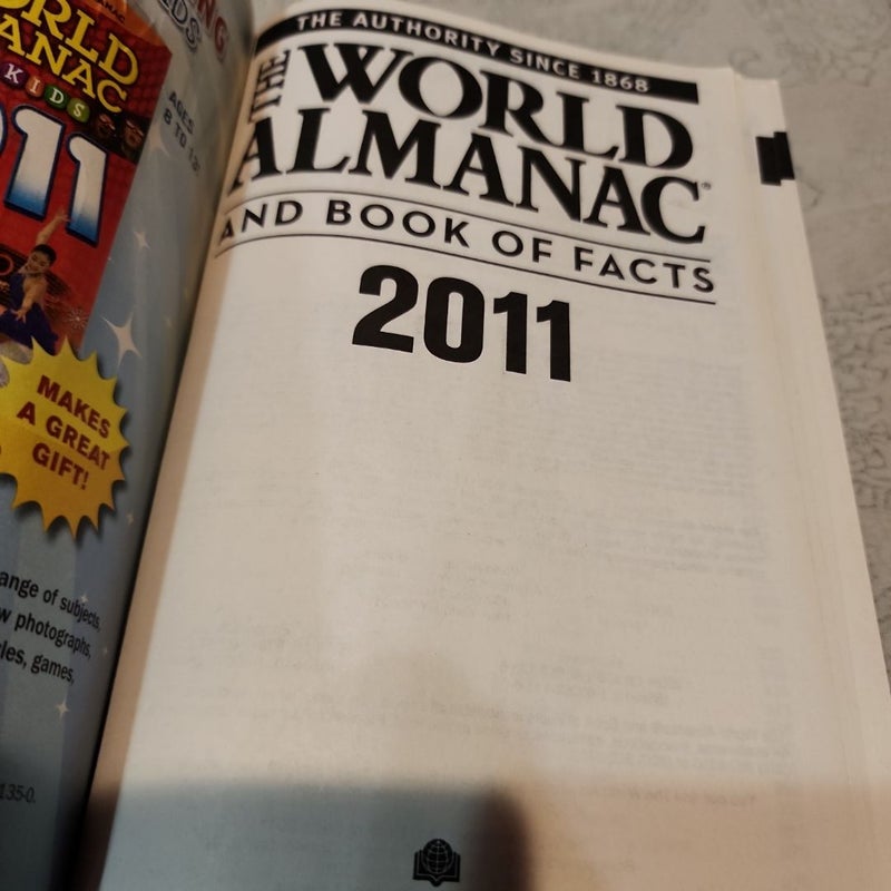 The World Almanac and Book of Facts 2011