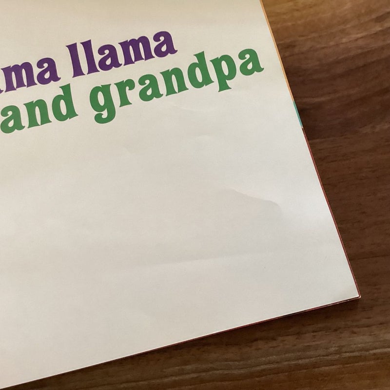 Llama Llama Gram and Grandpa