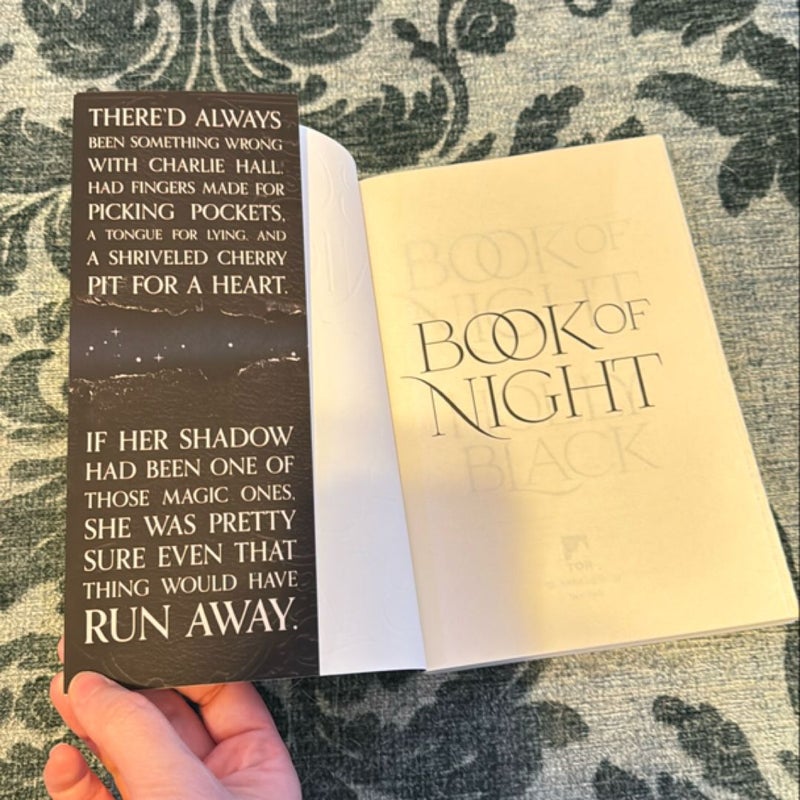 Book of Night B&N exclusive 