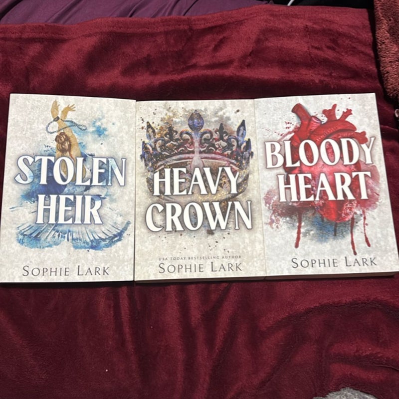 Stolen Heir& Heavy Crown& Bloody Heart Bundle 