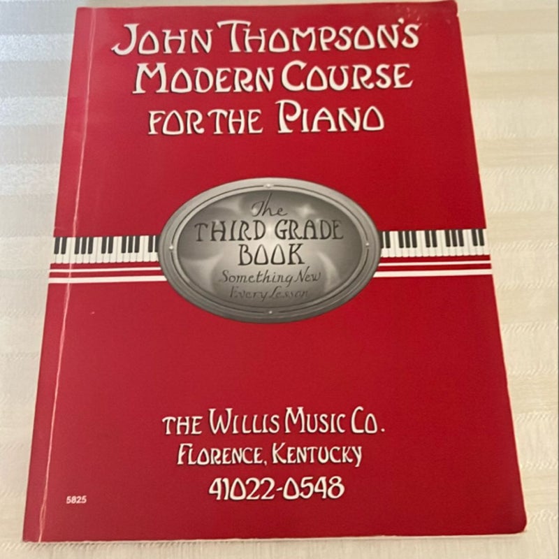 John Thompson's Modern Course for the Piano - Third Grade (Book Only)