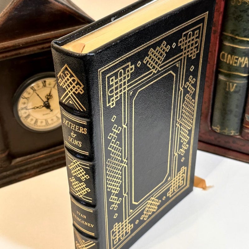 Easton Press Leather Classics “Fathers and Sons” by Ivan Tugenev 1977, Collector’s Edition. 100 Greatest Books Ever Written.