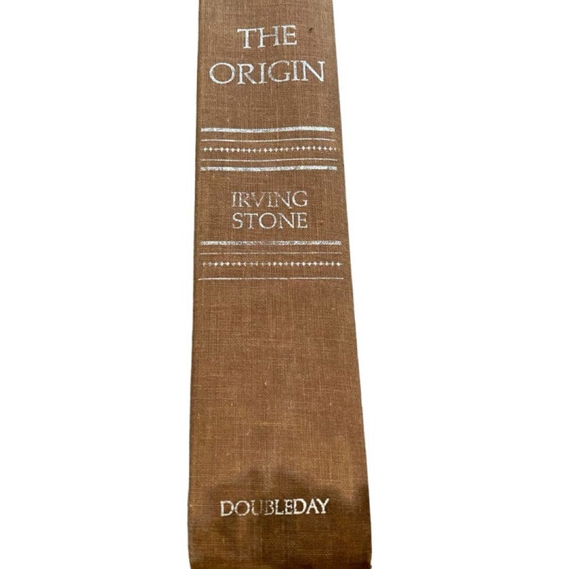 The Origin By Irving Stone Hardcover Book Novel 