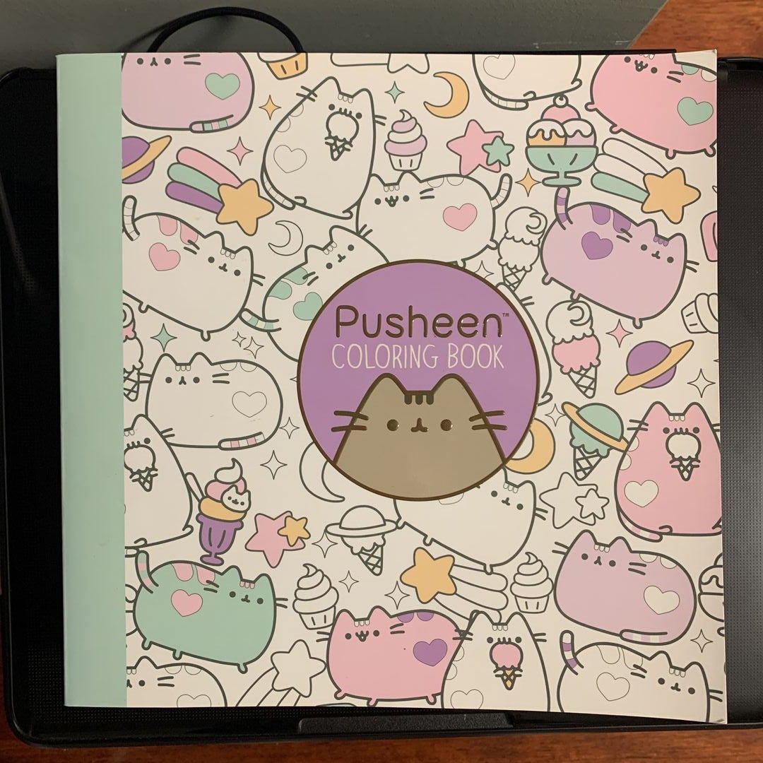Mini Coloring Book Pusheen The Cat
