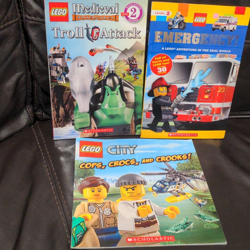 Bundle: Lego early reader books