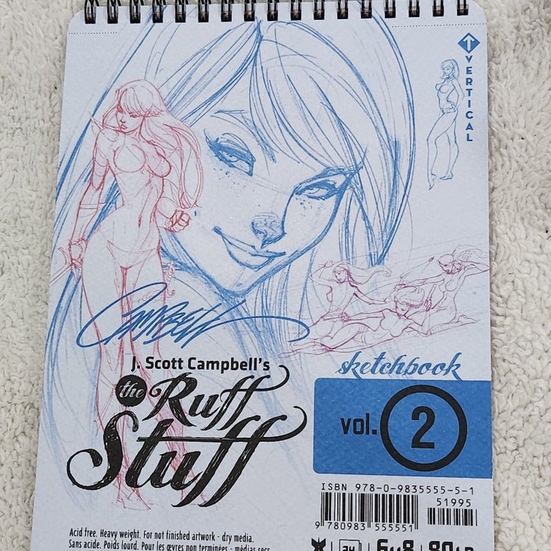 J. SCOTT CAMPBELL Ruff Stuff Sketchbook Bundle