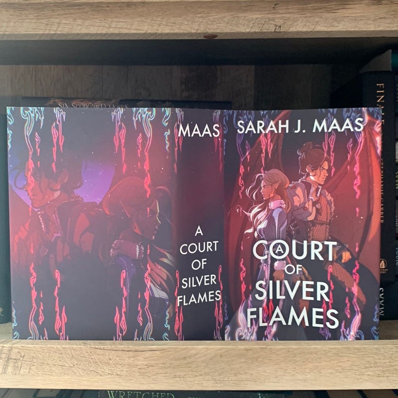 A Court of Silver Flames Alternate Dust Cover 