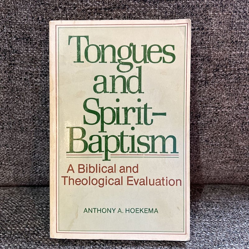 Tongues and Spirit-Baptism