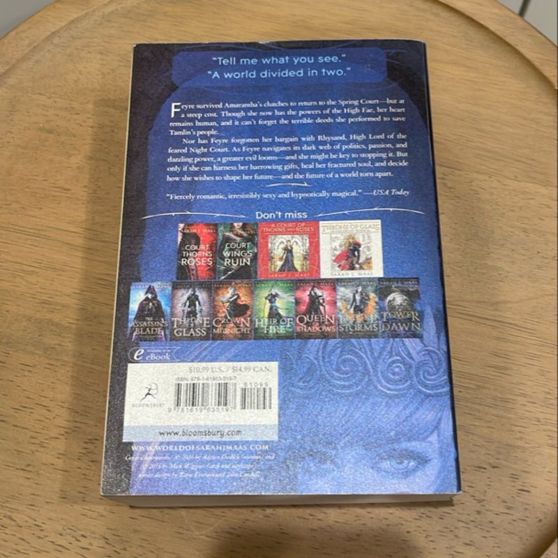 A Court of Mist and Fury OOP