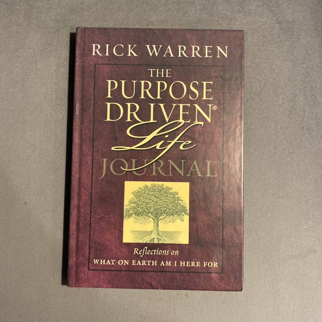 The Purpose-Driven Life Prayer Journal