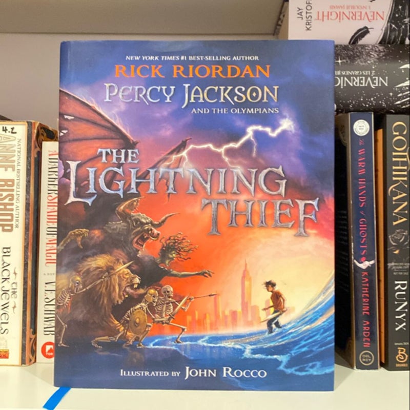 Percy Jackson and the Olympians the Lightning Thief Illustrated Edition