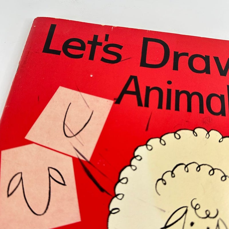Vintage Let’s Draw Animals