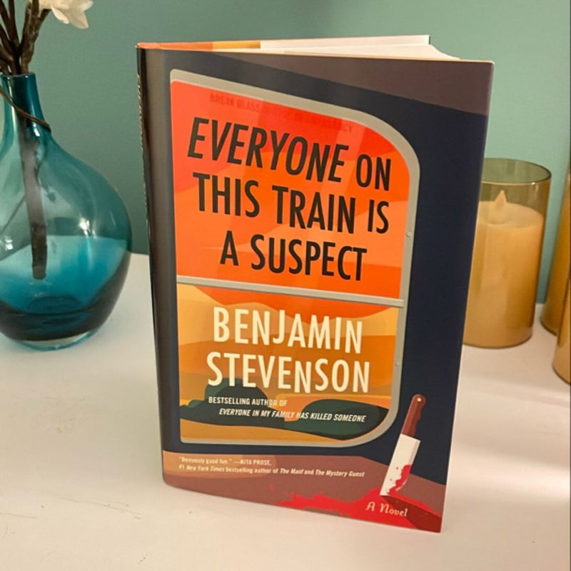 Everyone on This Train Is a Suspect (SIGNED)