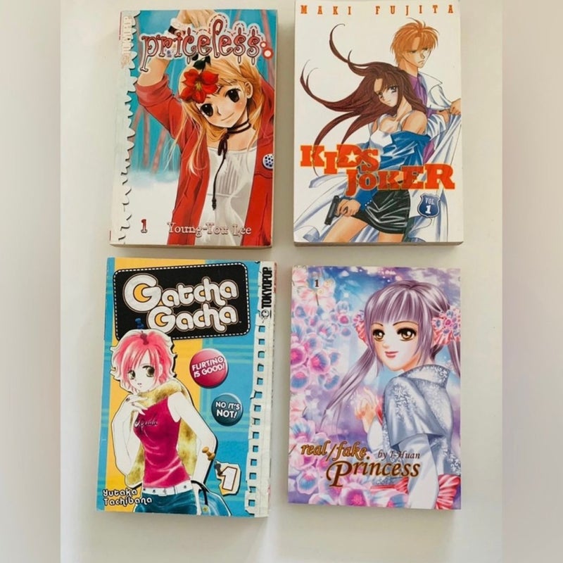 Volume 1 Manga Books Lot