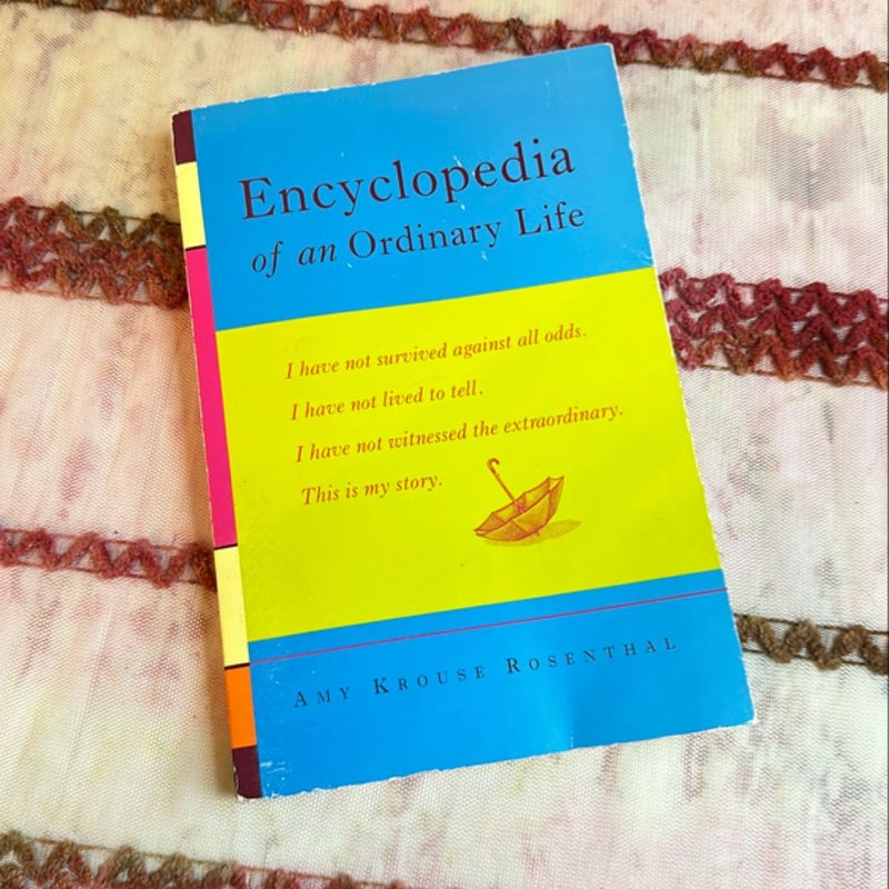 Encyclopedia of an Ordinary Life