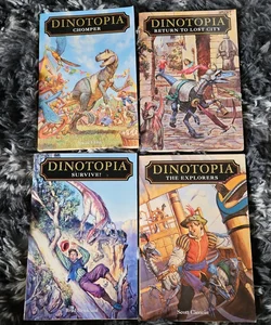 Lot of 4 Dinotopia Books