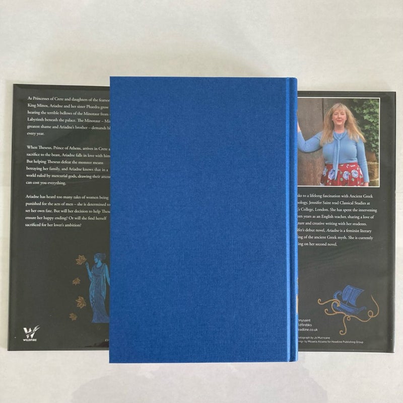 ARIADNE SIGNED X2 & LINED Waterstones Edition 1st/1st RARE OOP