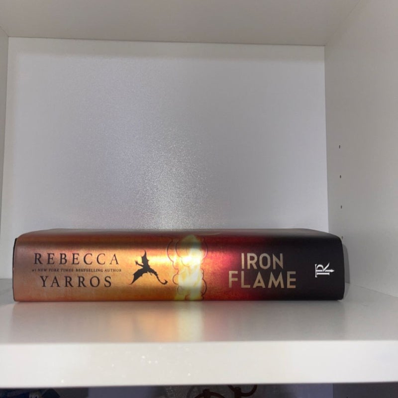 Iron Flame with Sprayed Edges US printed