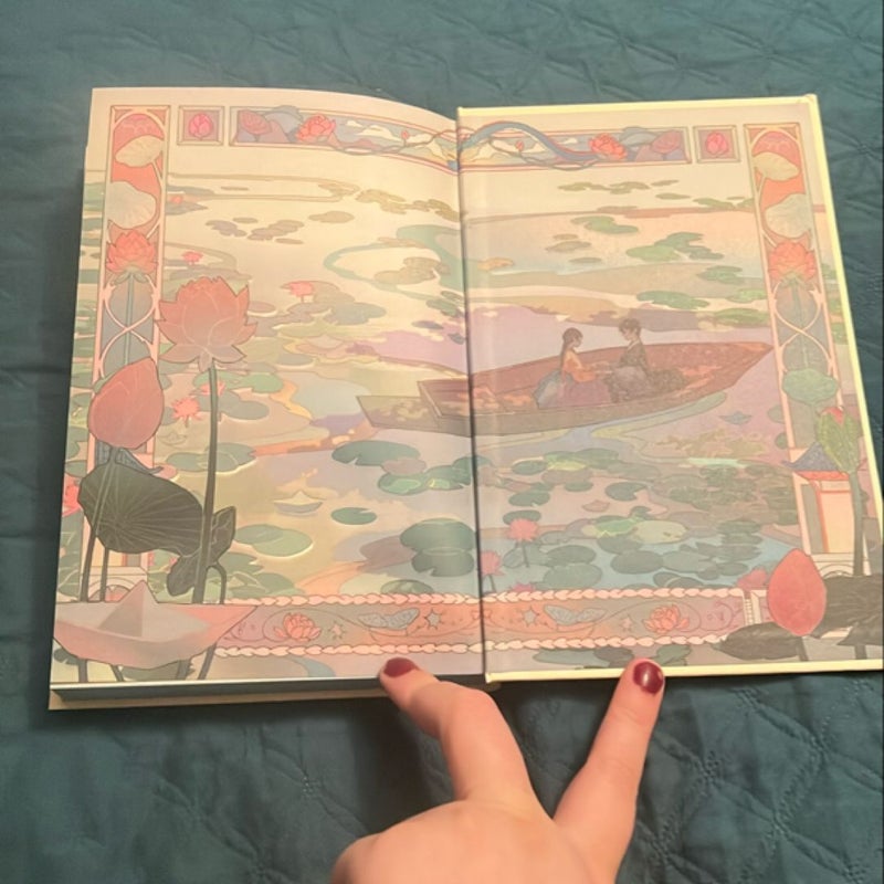 The Girl Who Fell Beneath The Sea *SIGNED Fairyloot Special Edition* & Throw Pillowcase