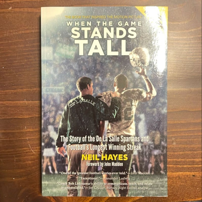 When the Game Stands Tall, Special Movie Edition