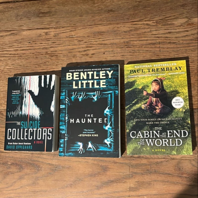 Lot of 3 Horror Trsde Paperbacks