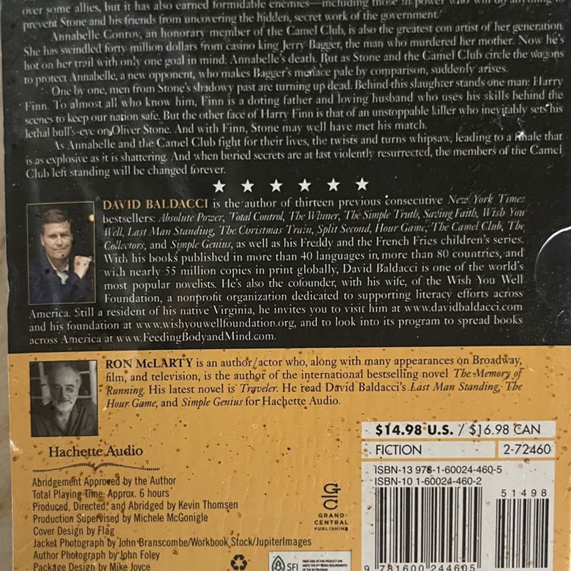 NIB David Baldacci Audio Books - 4 in All