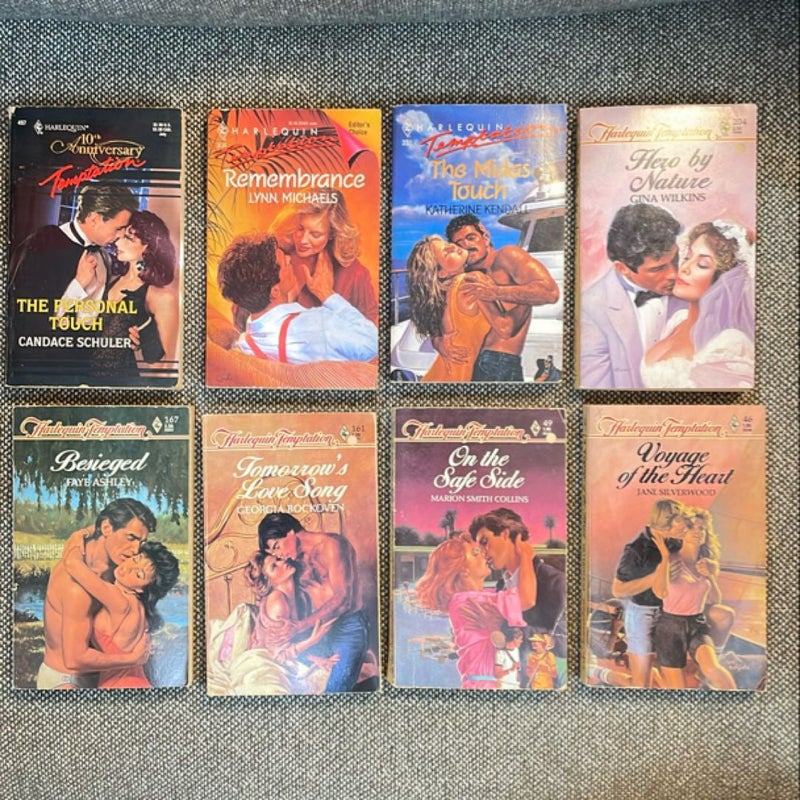 Harlequin Temptation//26 Vintage mid-80s to mid-90s