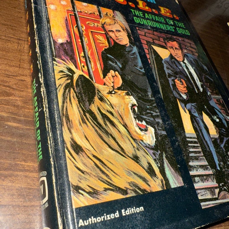 The Man From Uncle Affair of the Gunrunners' Gold 1967 Whitman Hardcover Book