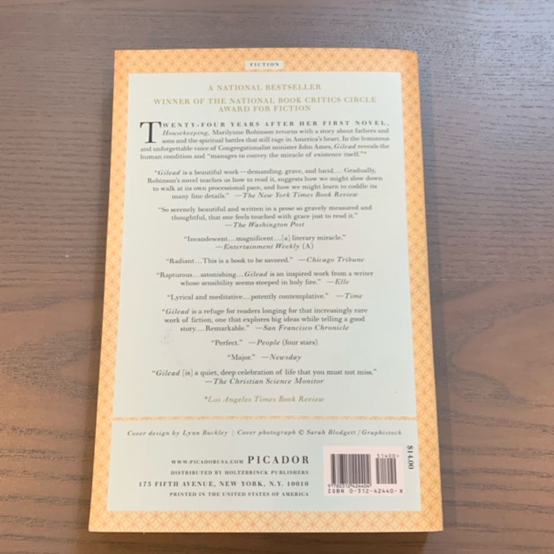 Gilead (Oprah's Book Club)