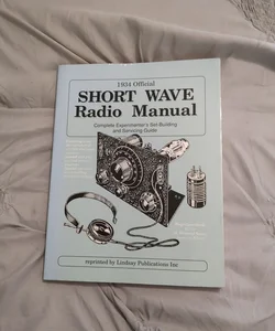 1934 Shortwave Radio Manual