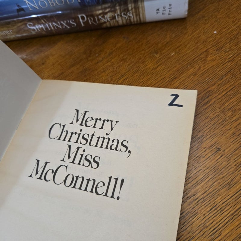 Merry Christmas Miss McConnell!