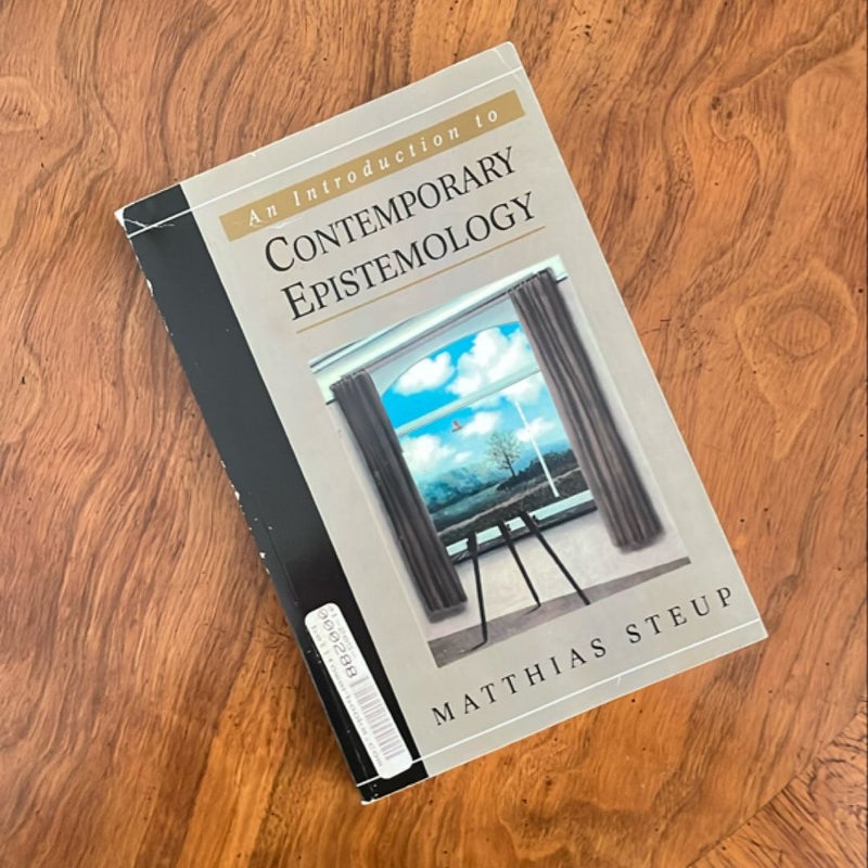 An Introduction to Contemporary Epistemology