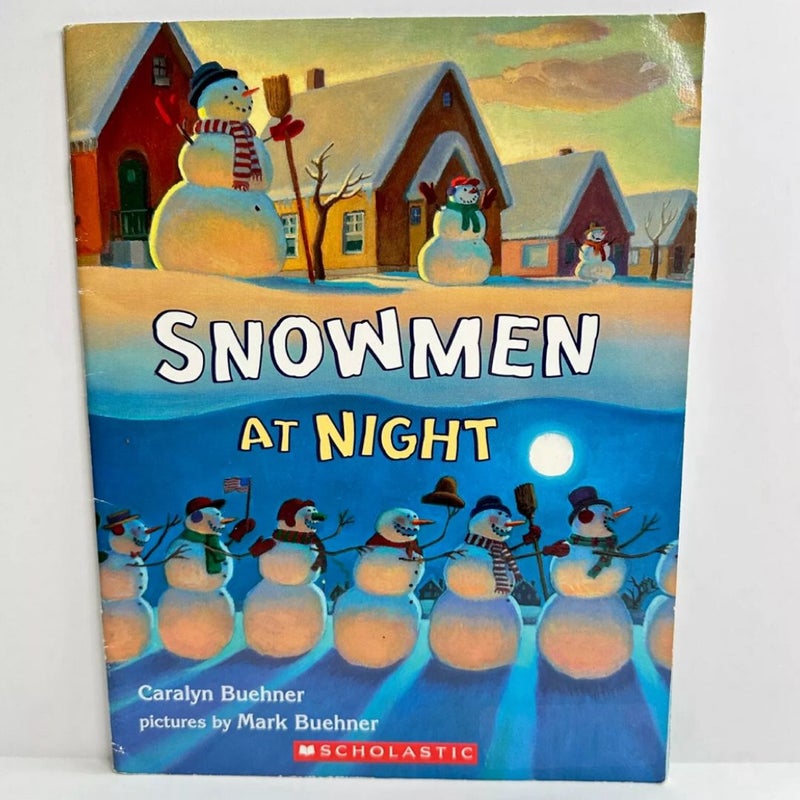 Snowmen at Night